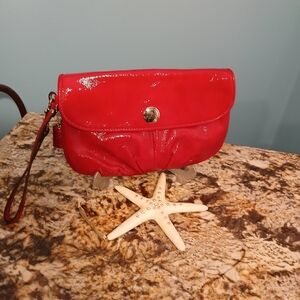 Coach Red Women's Clutch Bag